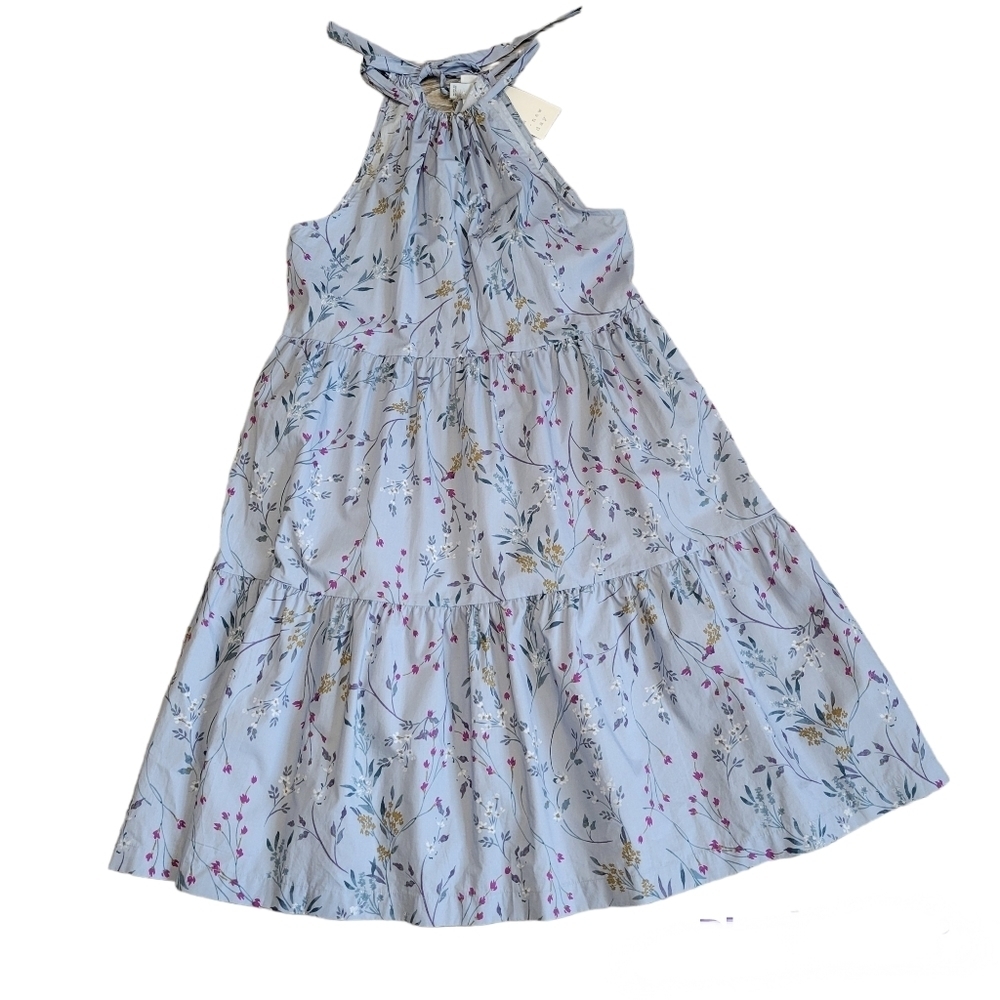 A New Day floral dress Women's Size XS blue